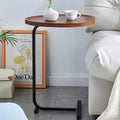 C-Shaped Sofa Side Table