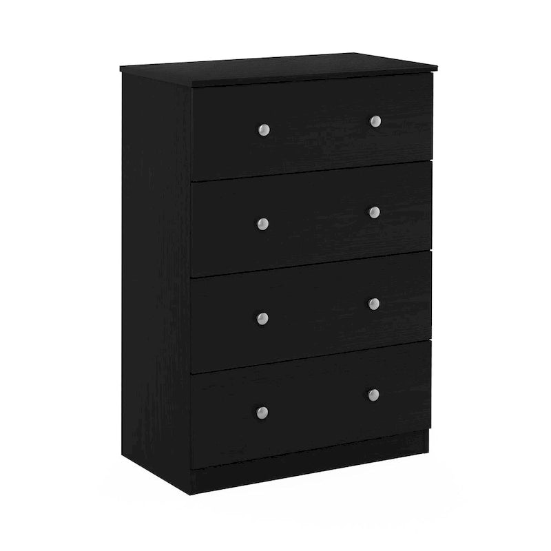4-Drawer Dresser with Sliding Rails – Minimalist Bedroom Storage