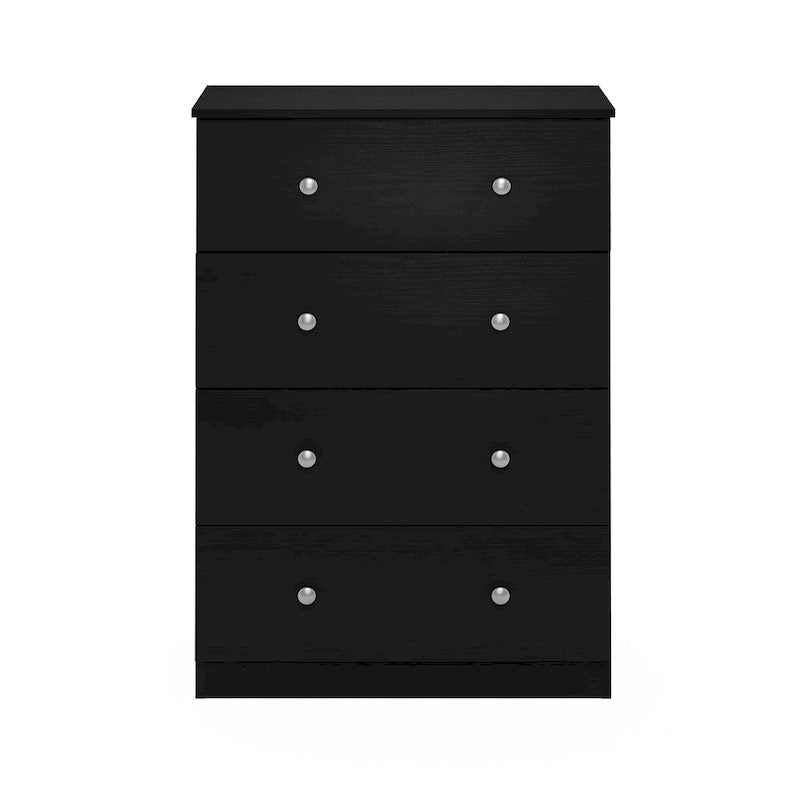 4-Drawer Dresser with Sliding Rails – Minimalist Bedroom Storage