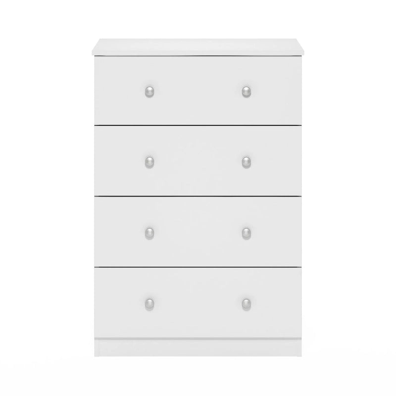 4-Drawer Dresser with Sliding Rails – Minimalist Bedroom Storage