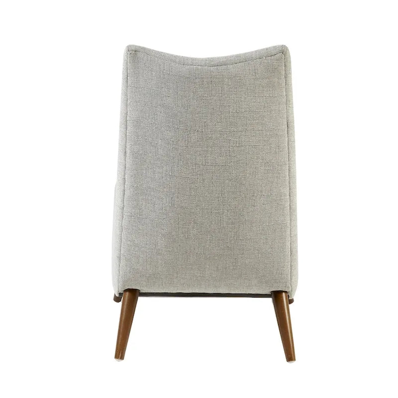 Geschwungener Lounge-Sessel im Mid-Century-Stil