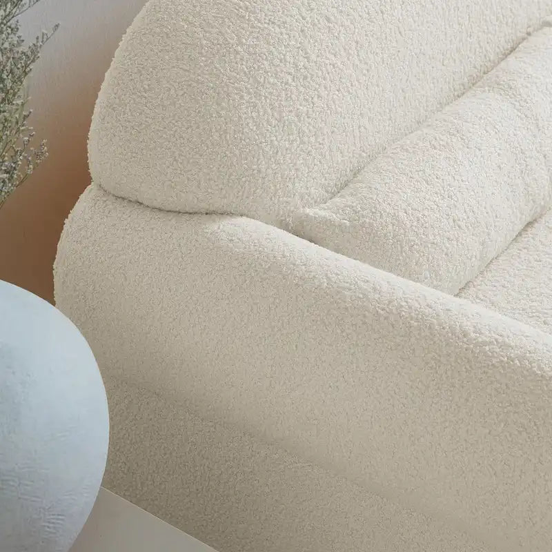 Modernes 2-Sitzer-Sofa mit Lendenkissen