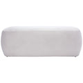 Rectangular Velvet Ottoman – Modern Accent Footstool