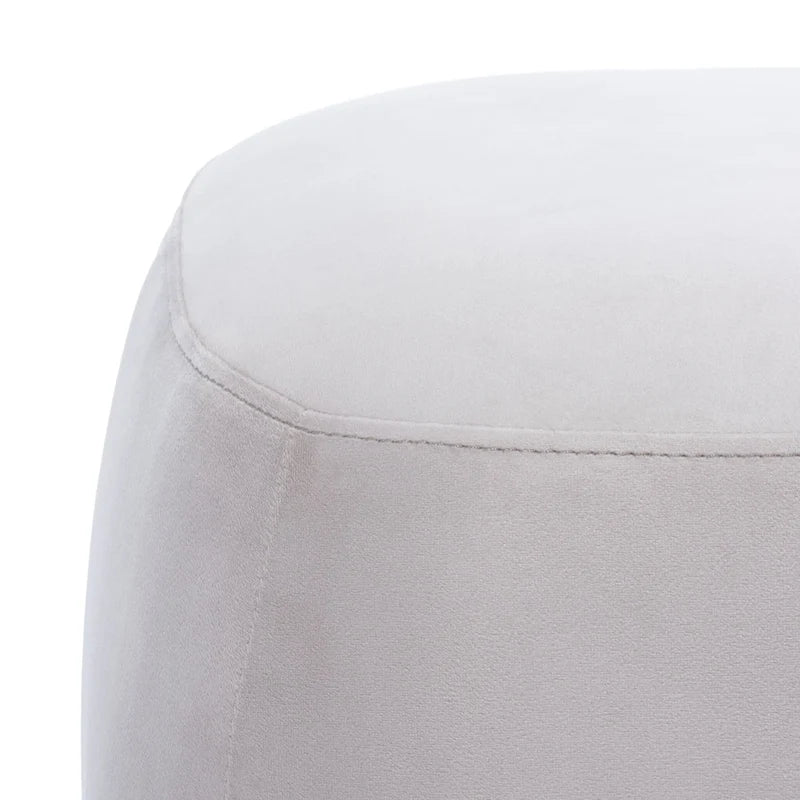 Rectangular Velvet Ottoman – Modern Accent Footstool