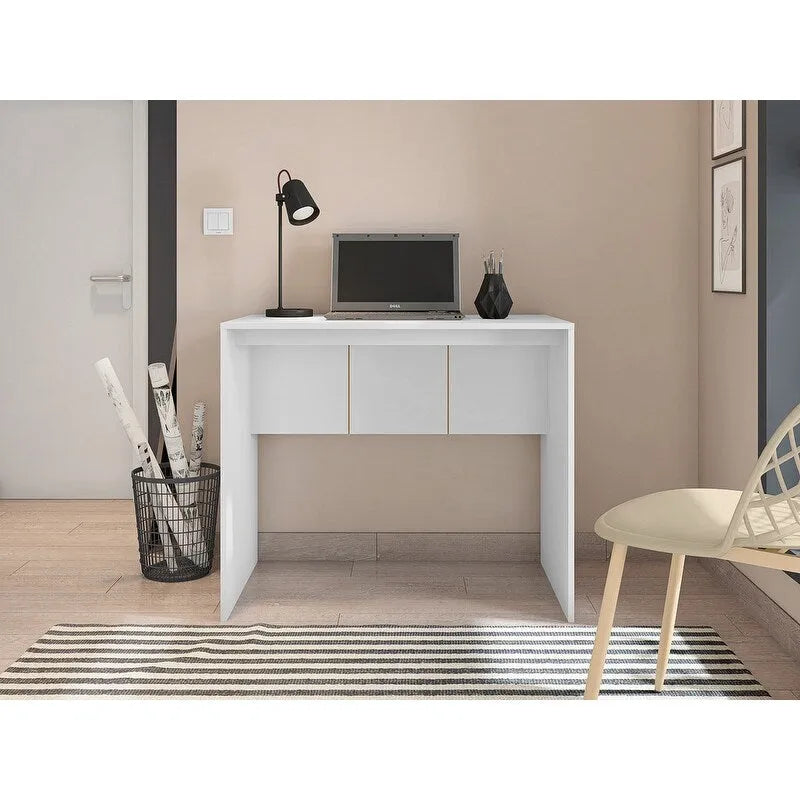 Kompaktní minimalistický počítačový stůl