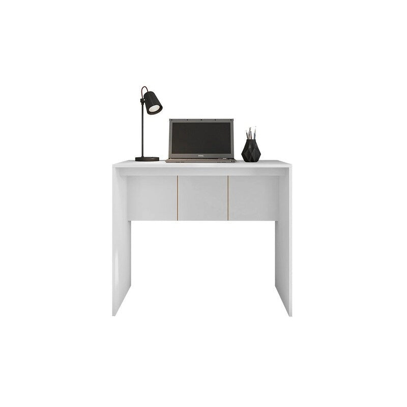 Kompaktní minimalistický počítačový stůl