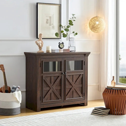 Large Buffet Sideboard Cabinet Bar Wine Cabinet