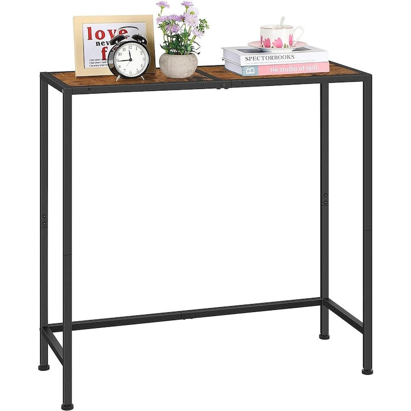 Schmaler Konsolentisch im Industrial-Stil