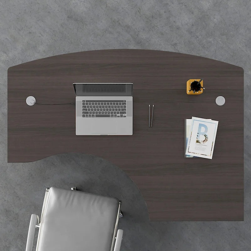 60" Right-Hand L-Shaped Office Desk